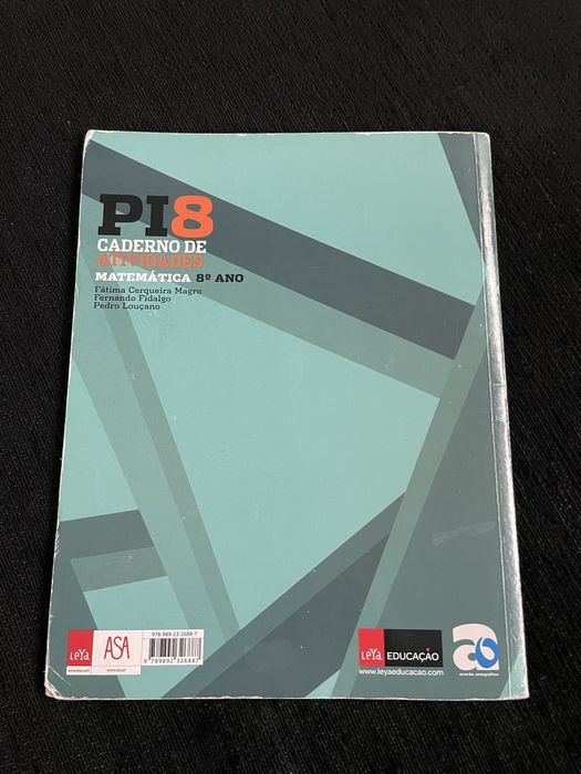 PI8 - caderno de atividades 8 ano