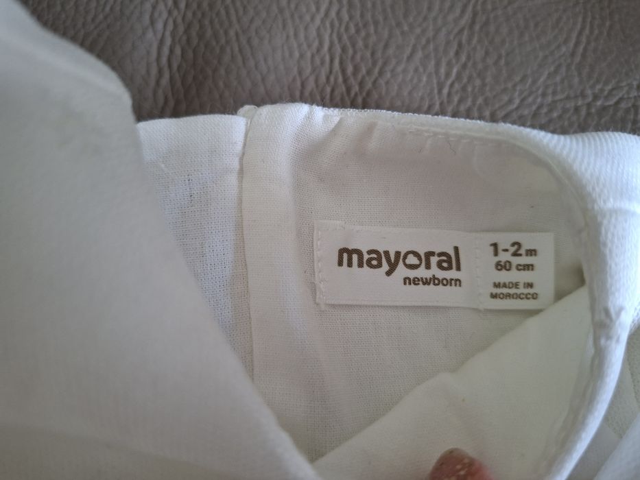 Sukienka do chrztu, elegancka mayoral