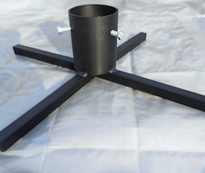 NOWY Stojak choinkowy POJEMNIK na wodę LOFT CZARNY metalowy stabilny