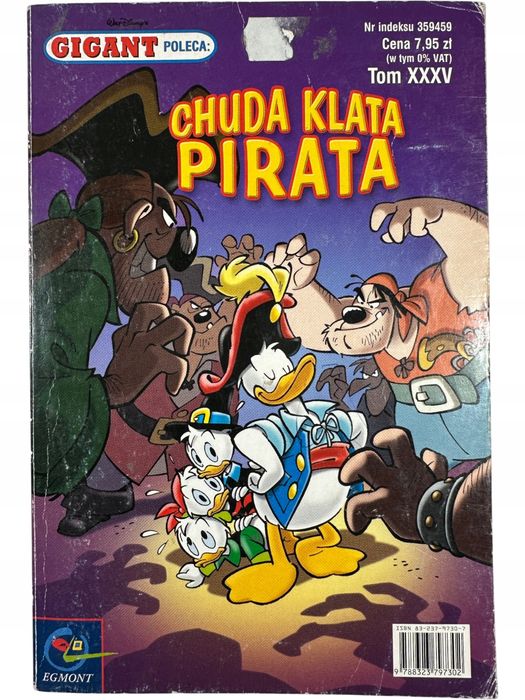 Chuda klata pirata / Gigant Poleca / Komiks nr 35 / rok 2003