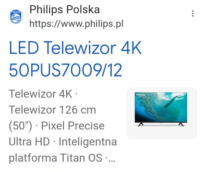Telewizor Philips