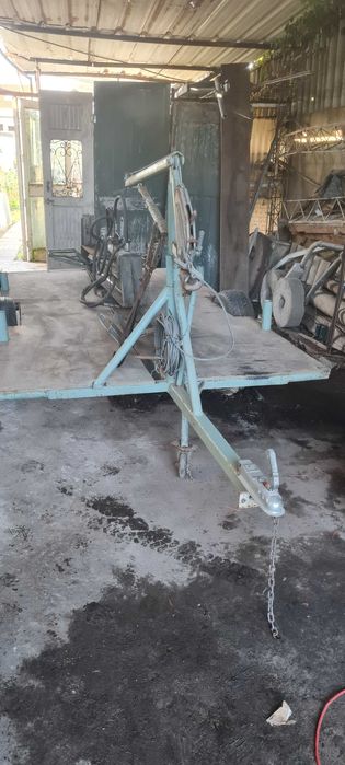 Corta lenha electrico com atrelado