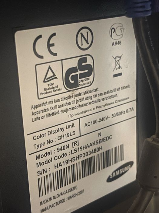 Монітор samsung