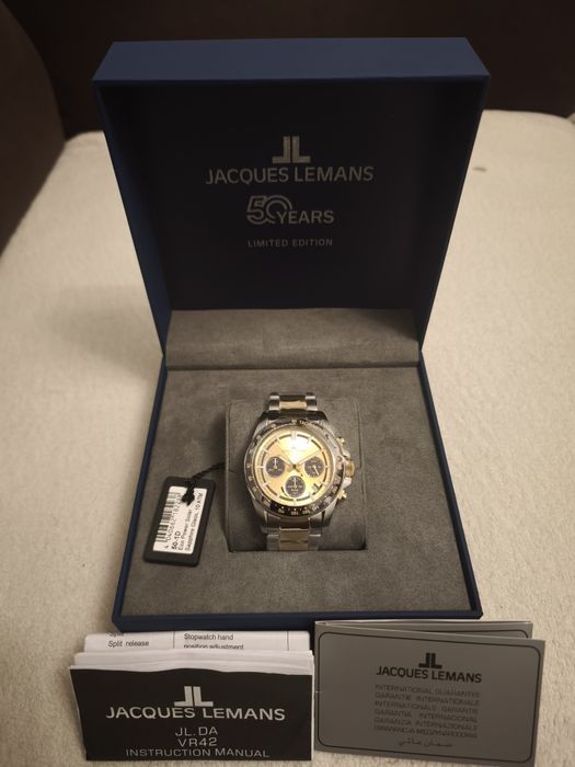 Zegarek męski Jacques Lemans 50-D1 EcoPower – limitowany solarny