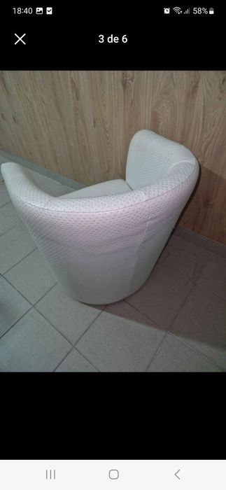 Poltrona/sofá com brilhos