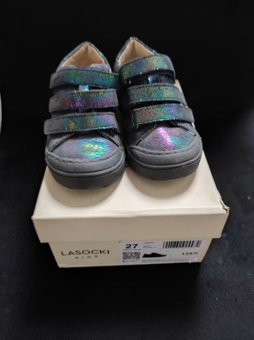 Skórzane sneakersy r.27