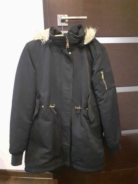 Kurtka  parka dla dziewczynki H&M,