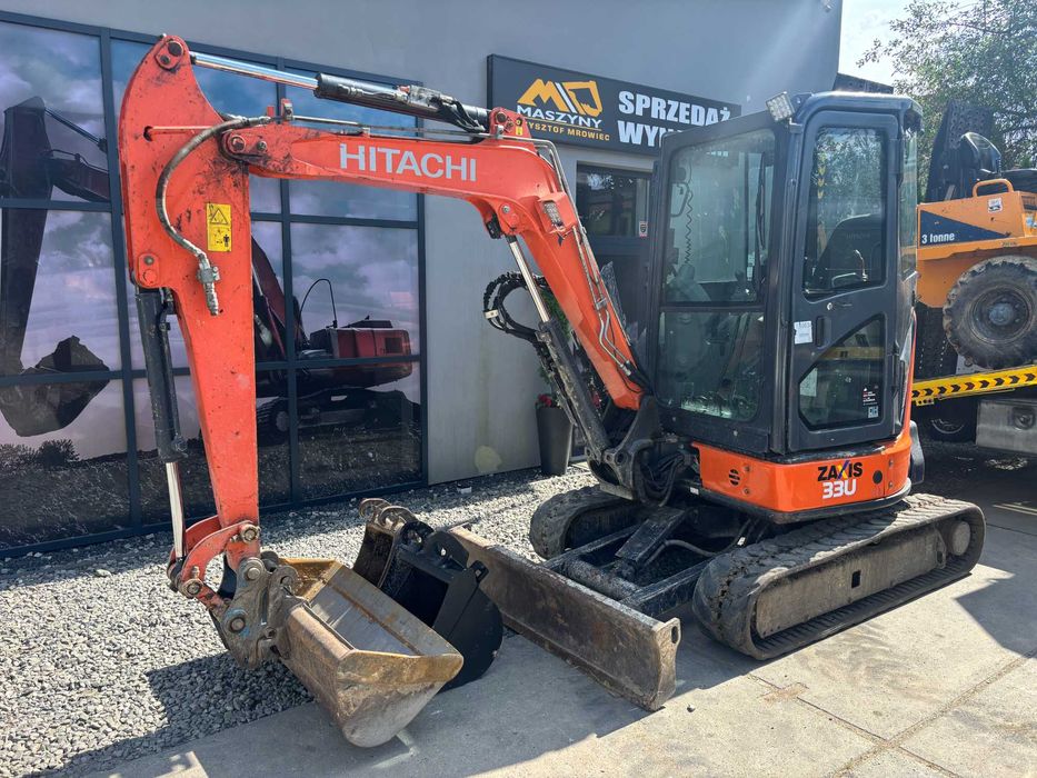 Minikoparka Hitachi ZX33 z 2017r waga 3320kg nie ZX85,.