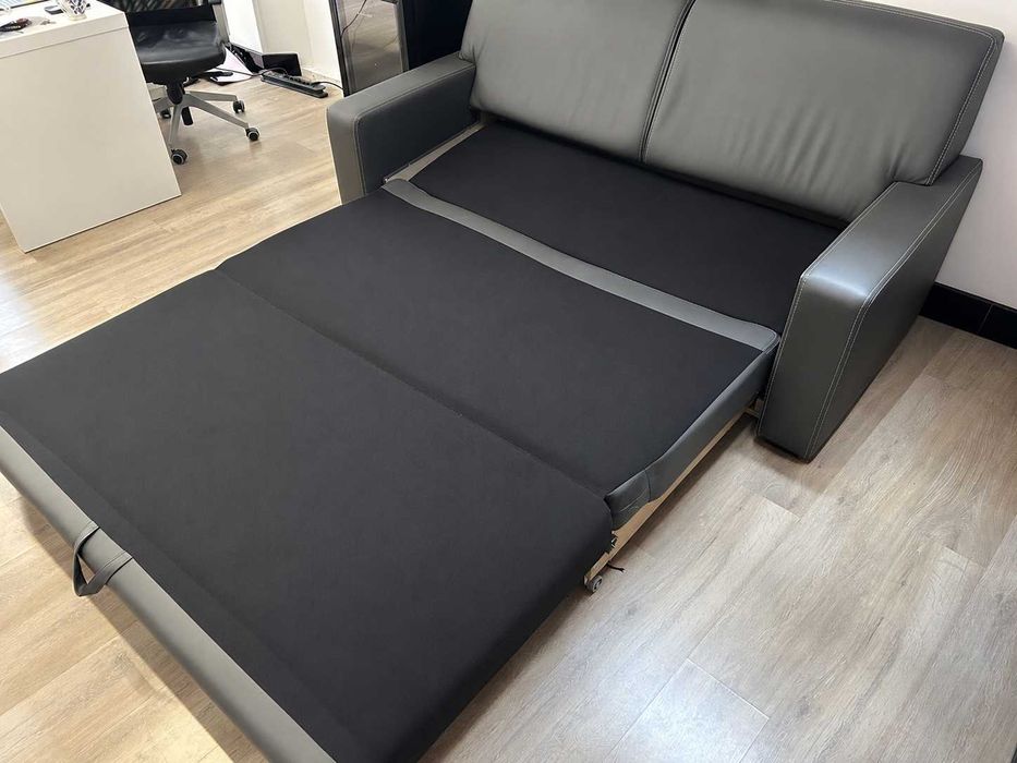 Sofa rozkładana z pojemnikiem na pościel / schowkiem 185x90