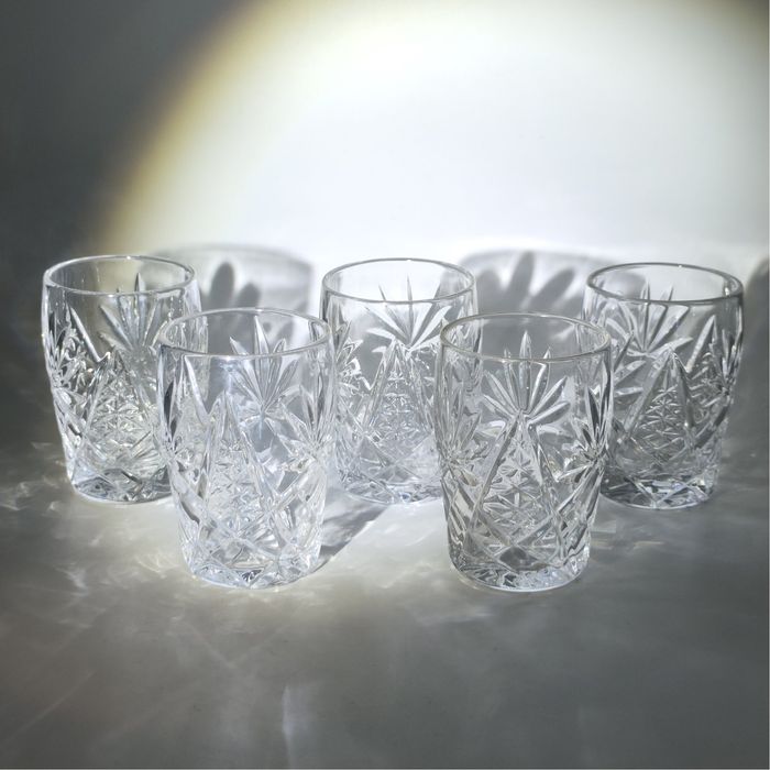 хрустальные рюмки,стопки