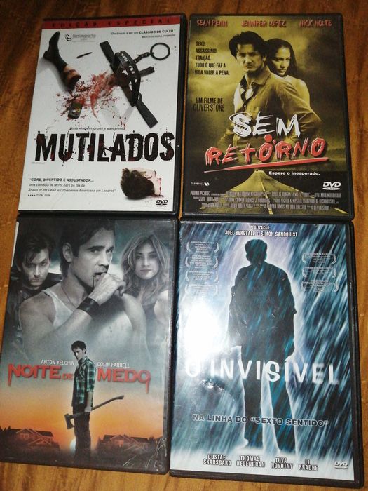Dvds a 2,00€unidade