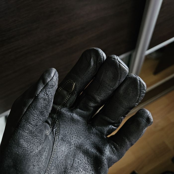 Чоловічі шкіряні мото перчатки Gericki мужские