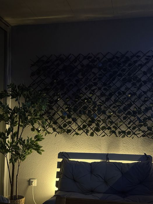 Treliça artificial de parede