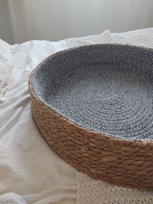 Wiklinowe legowisko dla psa kota