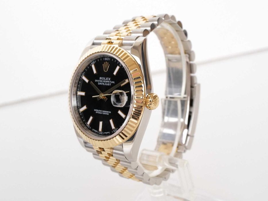 Rolex Datejust 41 Jubilee Steel 18K Yellow Gold Black Dial (2025)