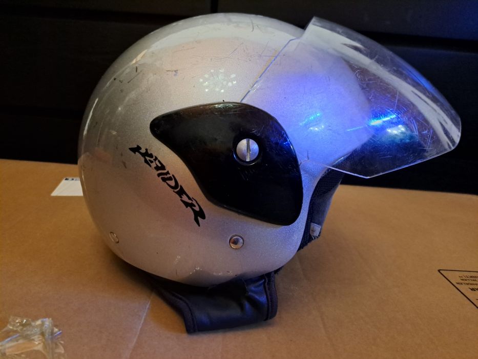 Capacete NAU Raider para moto, scooter, trotinete, bicicleta eletrica