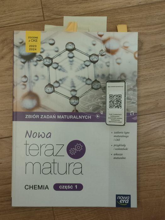 Zbiór zadań maturalnych Nowa teraz matura Chemia część 1, 2