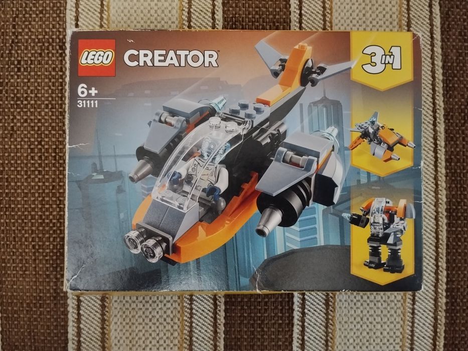 Конструктор LEGO Creator 3в1 Кібердрон 31111/Лего Кибердрон/оригінал/оригинал