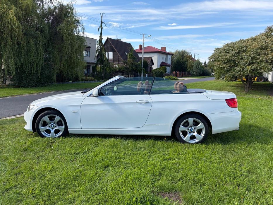 BMW Seria 3 Cabrio, czujniki parkowania, skóry, nawigacja
