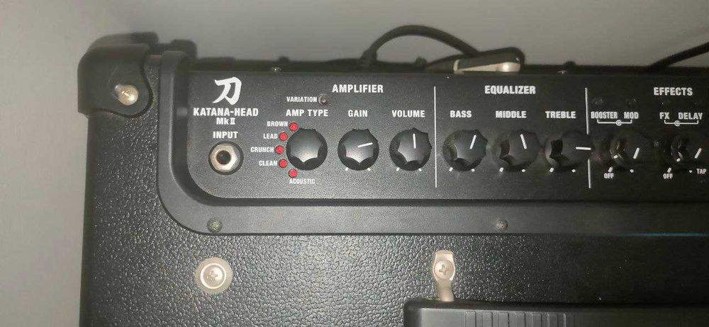 Boss Katana Head MKII + Harley Benton G212 V30