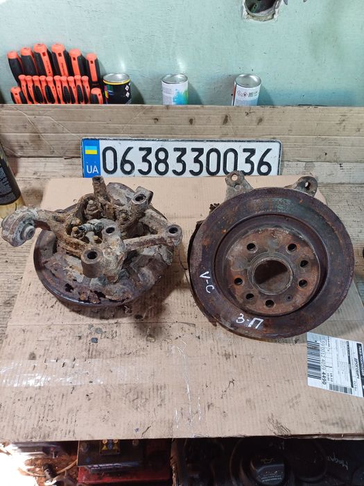 Opel Vectra C задні ступиці цапфа поворотні кулаки взборі