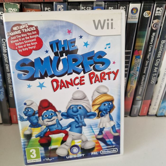 Smerfy dance party nintendo wii
