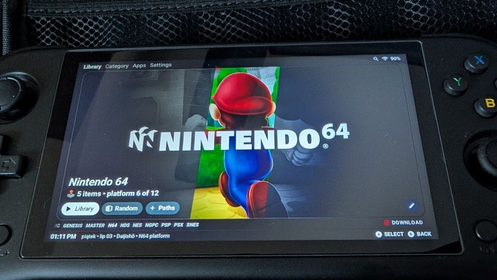Handheld powkiddy x55