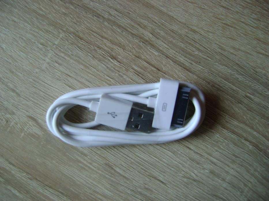 nowy kabel USB do iphona biały