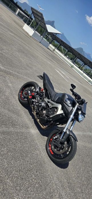 Moto com matricula francesa
