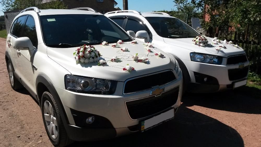 Авто на весілля. Весільний кортеж (є пара). Оренда авто з водієм