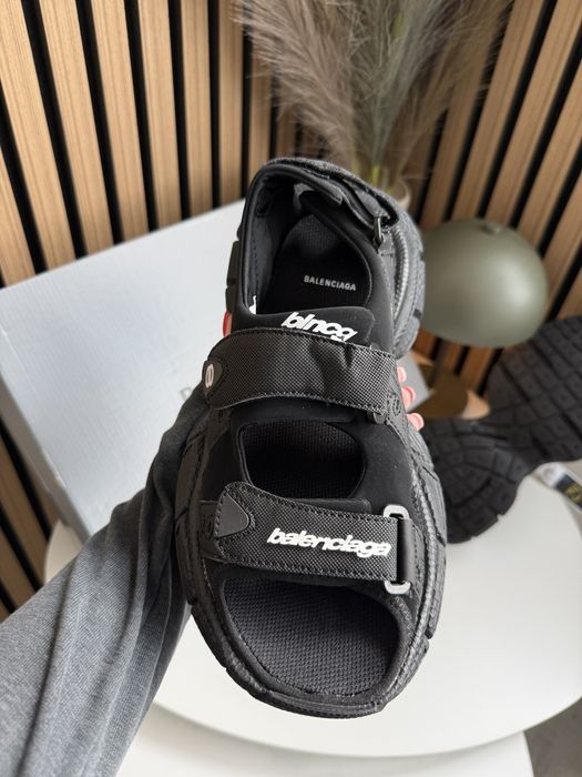 Жіночі сандалі босоніжки Balenciaga 3XL Sandals 36-45р Black White Cream Dirty