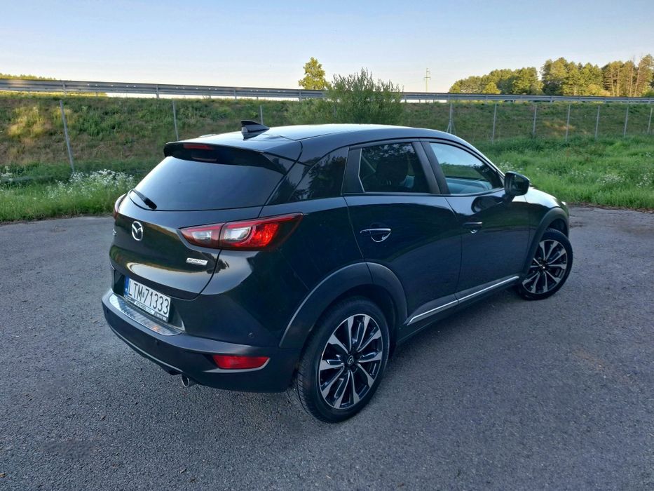 Mazda CX-3, 2.0BENZYNA 120KM*AUTOMAT*144Tys. PRZEBIEGU*Serwis*Stan SUPER!