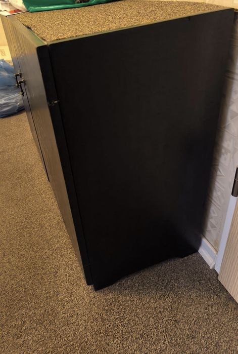 Szafka na buty ciemny mahoń