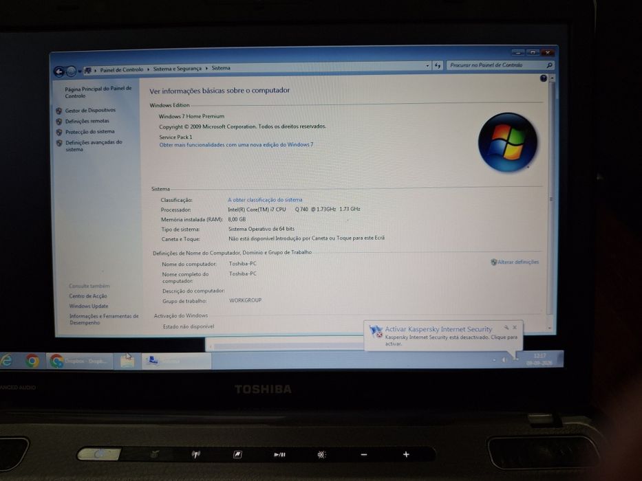 Toshiba Satellite A665-11T 3D + NVIDIA 3D Vision + Blu-ray – Kit completo