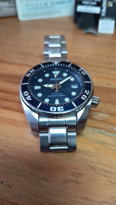 Seiko SUMO JDM 2° geração "Blumo" sbsc033 (44 mm)