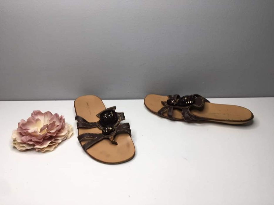 Japonki skorzane Konstantin Starke Rozmiar 38