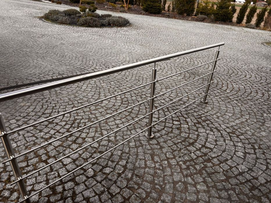 Barierka balustrada ze stali nierdzewnej 297 x 98cm