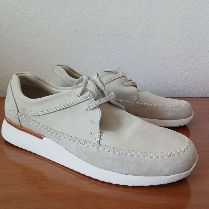 Чоловічі шкіряні топ-сайдери Clarks, 43р. (устілка 29.5 см) мокасини