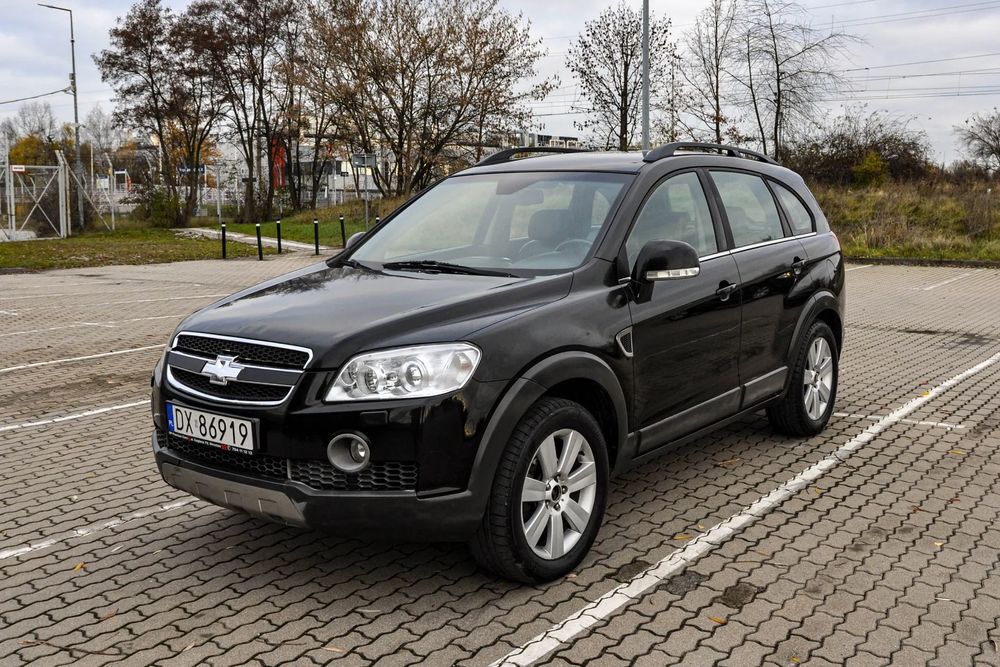 Chevrolet Captiva Automat 4x4 Bezwypadkowy Skóry 7-osobowy