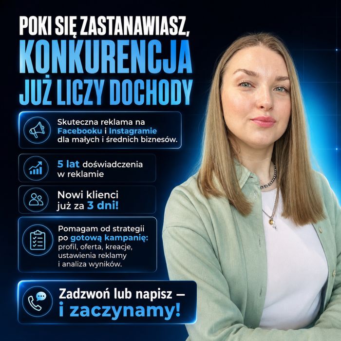Reklama na Facebook i Instagram dla biznesu
