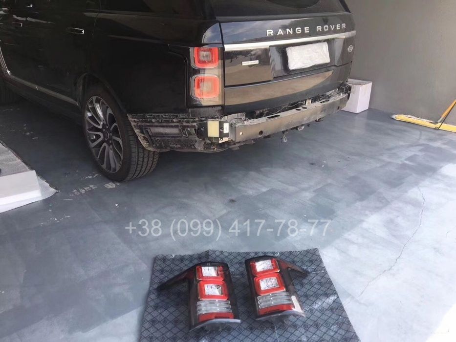 Фонари рестайлинг RANGE ROVER L405 VOGUE Ліхтарі Фари Фары