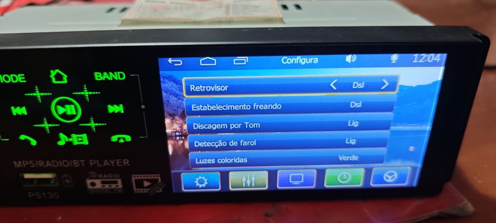 Rádio tátil como novo