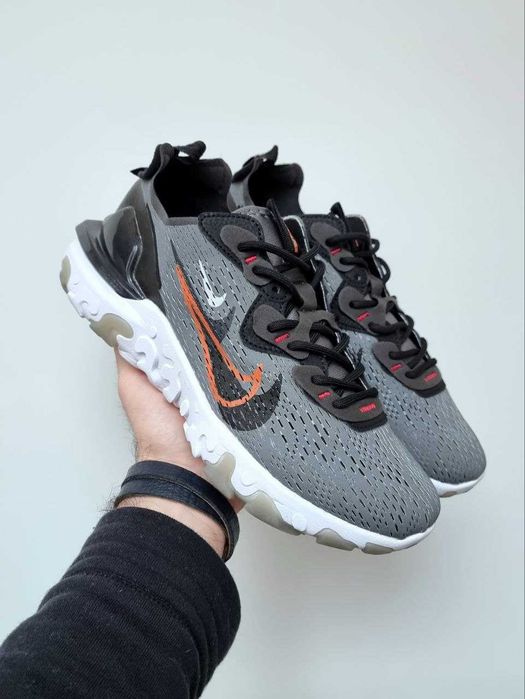 Чоловічі кросівки Nike React Vision "Grey" Розміри 40-45