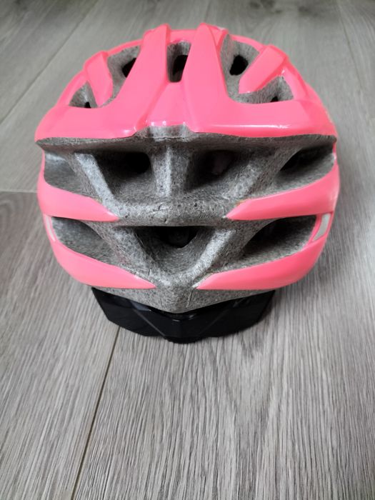 Kask rowerowy dzieciecy, neonowy róż, 48-55 cm, Bontrager