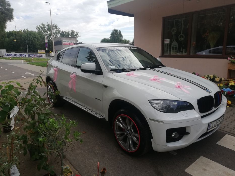 Auto do ślubu BMW X6 Individual