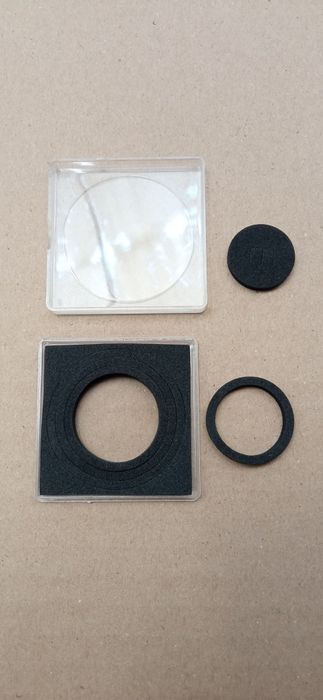 Kapsle na monety max 40 mm z regulacją średnicy