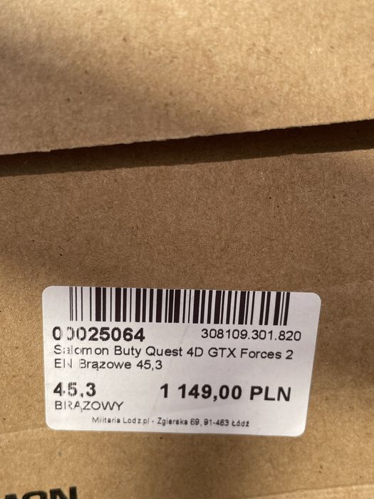 Buty Salomon Quest 4D GTX Forces 2