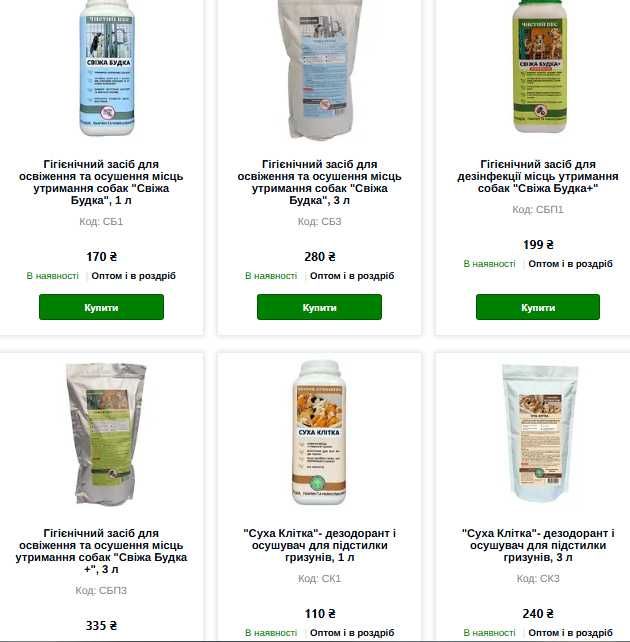 Свіжа Будка, 1 л - засіб для дезінфекції приміщень для собак