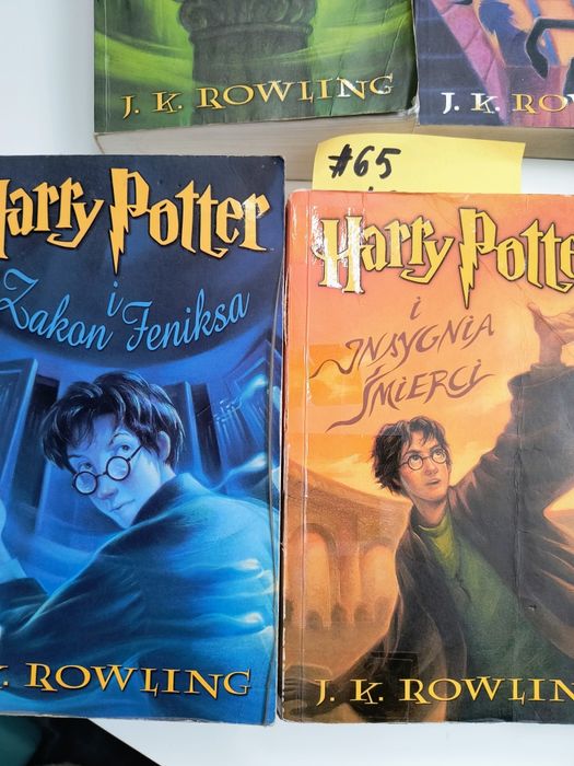 #689 Harry Potter zestaw 1-7 stare wydanie