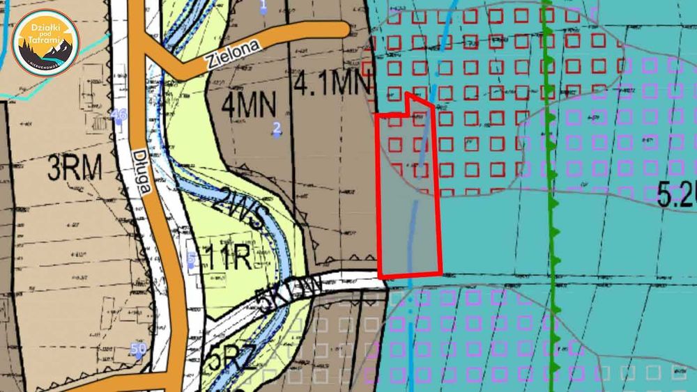 Działka rolna 17 ar na Spiszu - Łapszanka